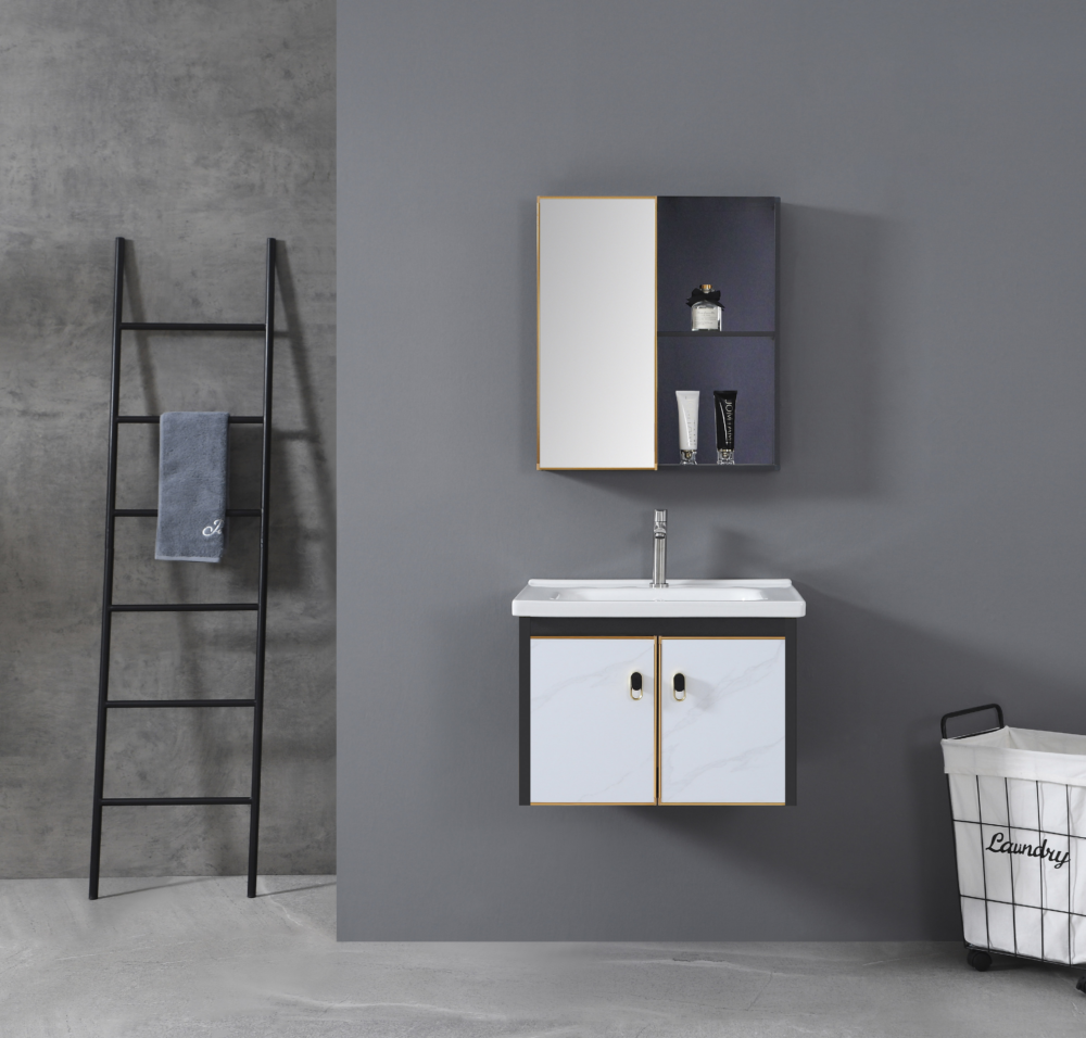 4IN1 Bathroom Furniture Set (White) | Pintar Eksklusif